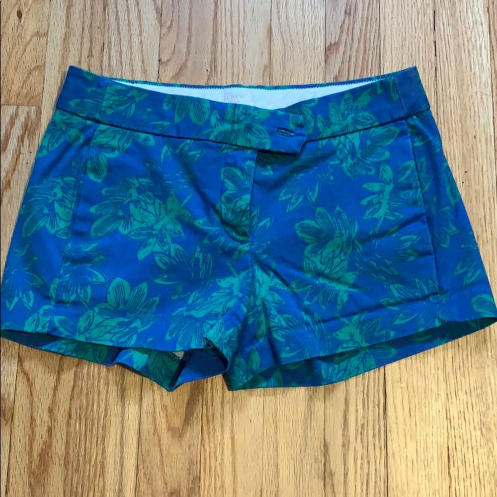 J Crew tropical shorts, Size 0
